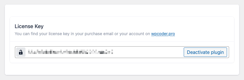 Activation WP Coder Pro
