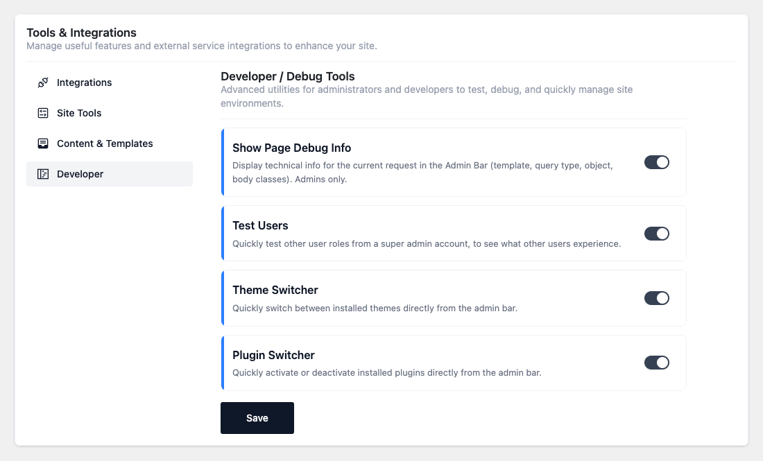 Tools-developer